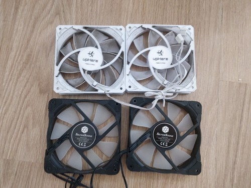 Case fans 2x uphere - 4x,