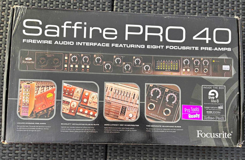 Focusrite saffire pro rack - focusrite,