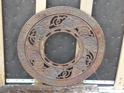 Antique vintage cast iron - cast,