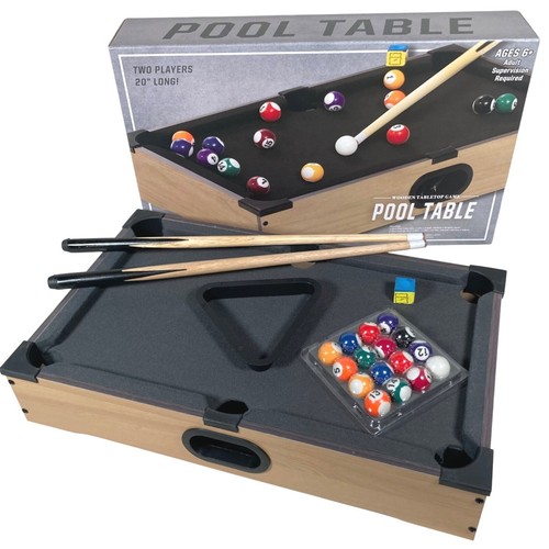 Tabletop portable pool table - tabletop,