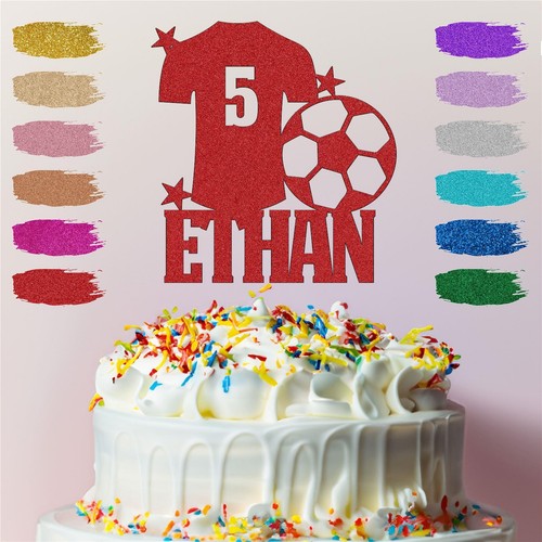 Personalised football cake - personalised,