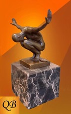 Art deco bronze figurine - deco,