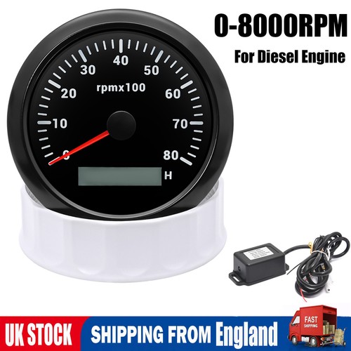 85mm diesel engine tachometer - 85mm,