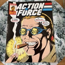Action Force Winter Special Marvel UK Vintage Comic (1987)