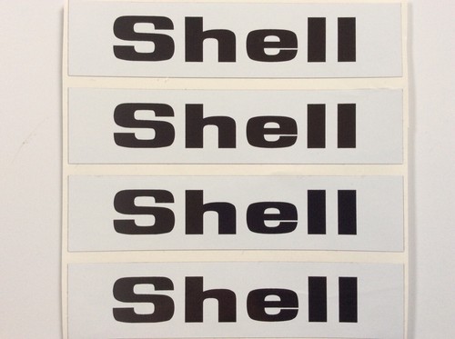 Shell racing decals - shell,