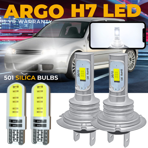 Fits golf mk4 led headlight - vw,