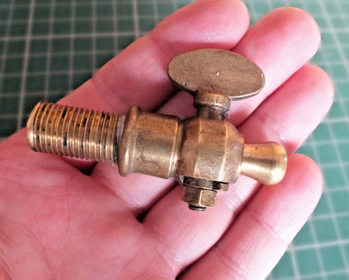 Vintage stationary engine tap - vintage,