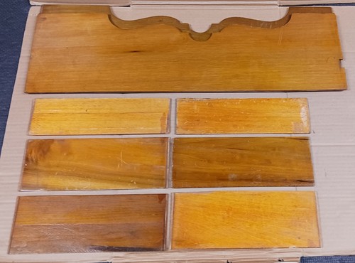 Pieces antique roll top desk - 8,