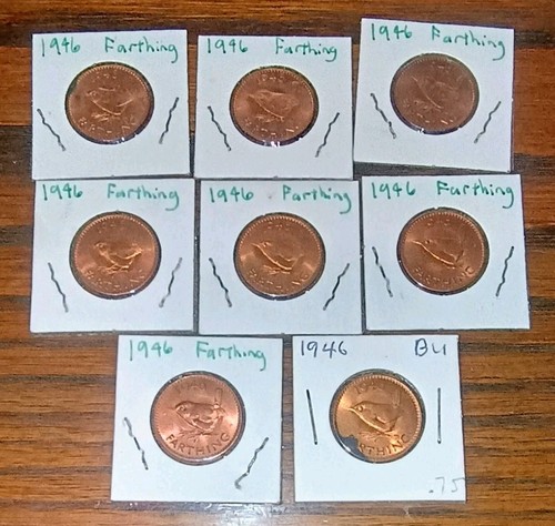 Lot vintage british 1946 - lot,