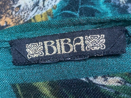 Biba leopard scarf with - scarf,