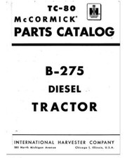 Case IH B275 Parts Manual Get