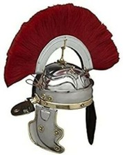 Christmas Roman Gallic 'G' Centurion Helmet - Metallic Armour