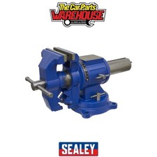 Sealey MFV150 Multifunction Cast Iron Vice with Swivel Base 150mm