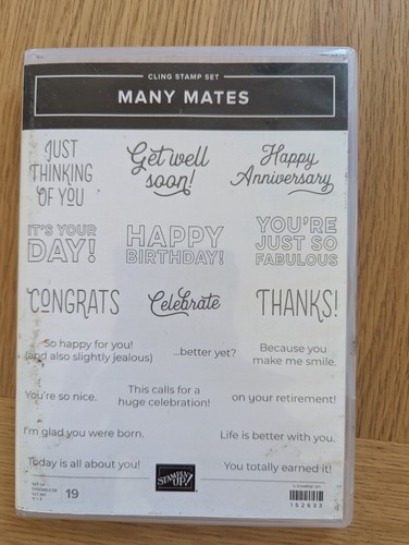 Stampin used many mates - up!,