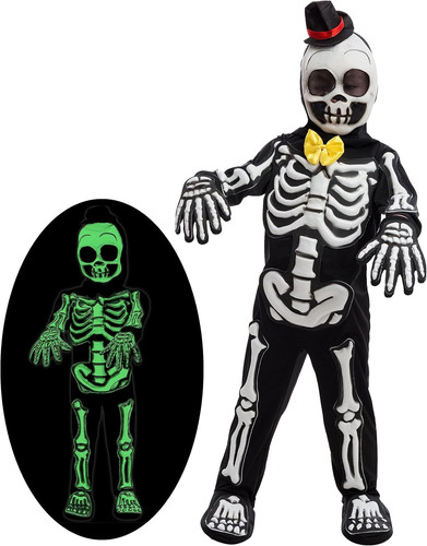 Boys glow the dark - boys, skeleton