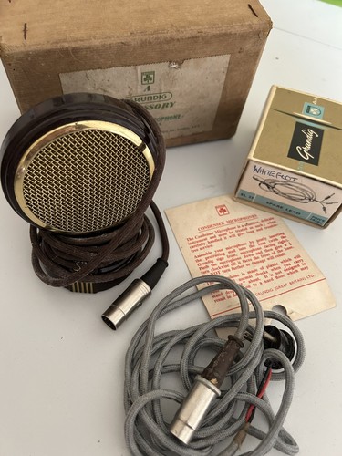 Grundig condenser microphone - condenser,
