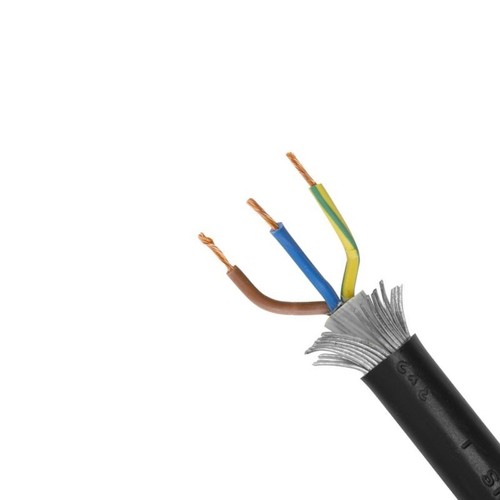 Armoured cable with coloured - cable,