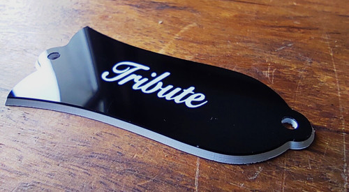 Truss rod cover black gibson - truss,