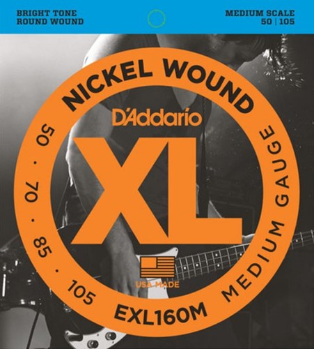 Bass guitar strings addario - guitar, d'addario