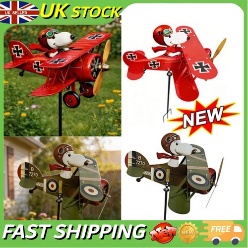 Cartoon pilot flying biplane - pilot,
