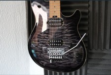 EVH Wolfgang Special QM Baked Maple Fingerboard Charcoal Burst