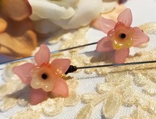 2x 8.5 cm Long Flower Stick