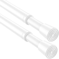 2Pcs Tension Rods for Curtains
