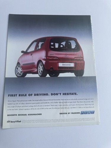 2001 fiat seicento sporting - 2001,