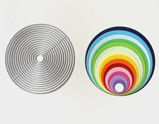 15Pc Circle , Round Shape Metal Cutting Die Set , Scrapbooking . DIY . A* 18