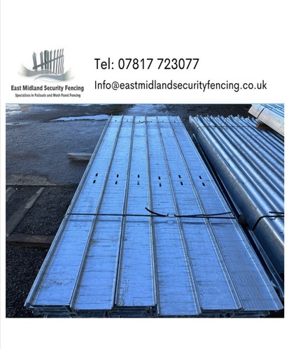 Steel palisade security - steel,