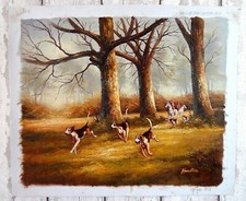 Vintage Oil Painting Canvas