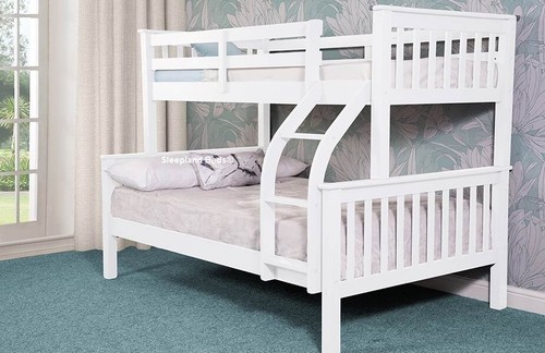 Wooden triple sleeper bunk - wooden,