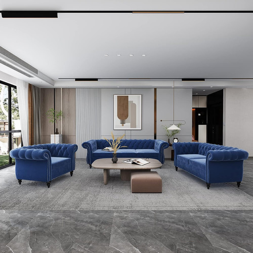 Piece living room couch - room,