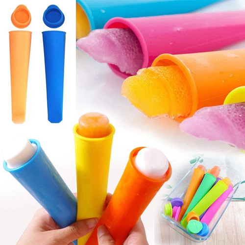 6pcs silicone pop ice lolly - silicone,