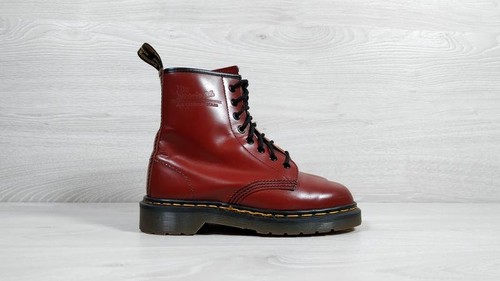 Women martens boots red - women,