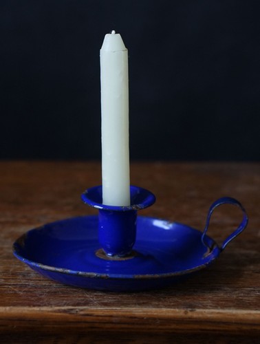 Vintage blue enamel - vintage,