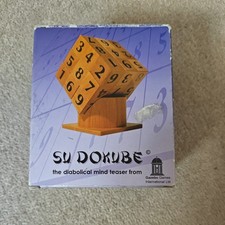SU DOKUBE wooden Puzzle Based
