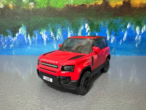 Red land rover - red, 1:43