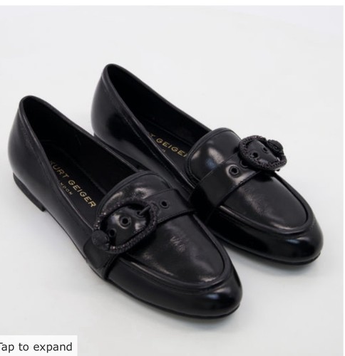 Kurt geiger black shiny - black,