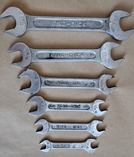 King dick open ended - dick, spanners