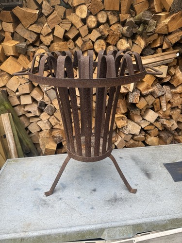 Vintage wrought iron fire - vintage,