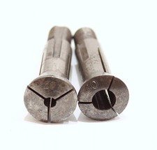 Wolf Jahn & Cº lot 2 Vintage Watchmakers Precision Lathe 8mm collets / chucks