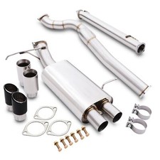 DIRENZA 3" BRUSHED CARBON CAT