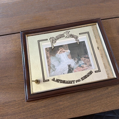 Vintage pears soap mirror sign - soap,