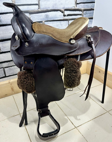 Leather western - 15,