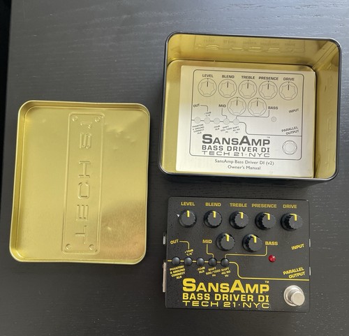 Tech21 sansamp bass - tech21, driver