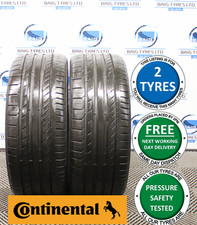 X2 PW 225/40R18 225 40 18 CONTINENTAL CONTACT 5 92W XL RUNFLAT TYRES*6.6MM(272N)