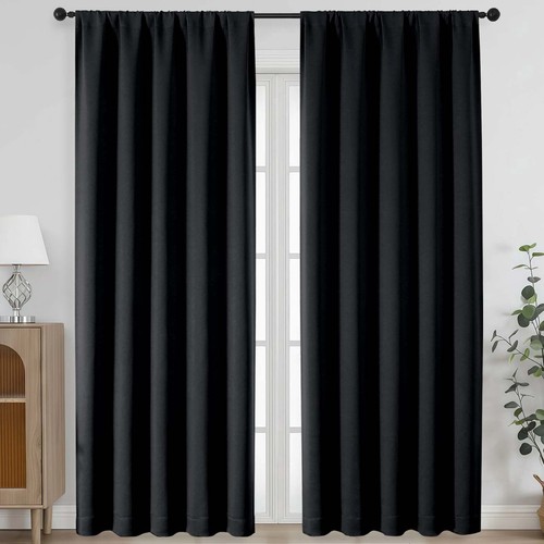 Pair blackout curtains - pair, of