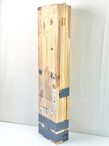 Solid pine half round wall - half,