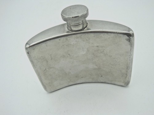 Stainless steel hip flask - steel,